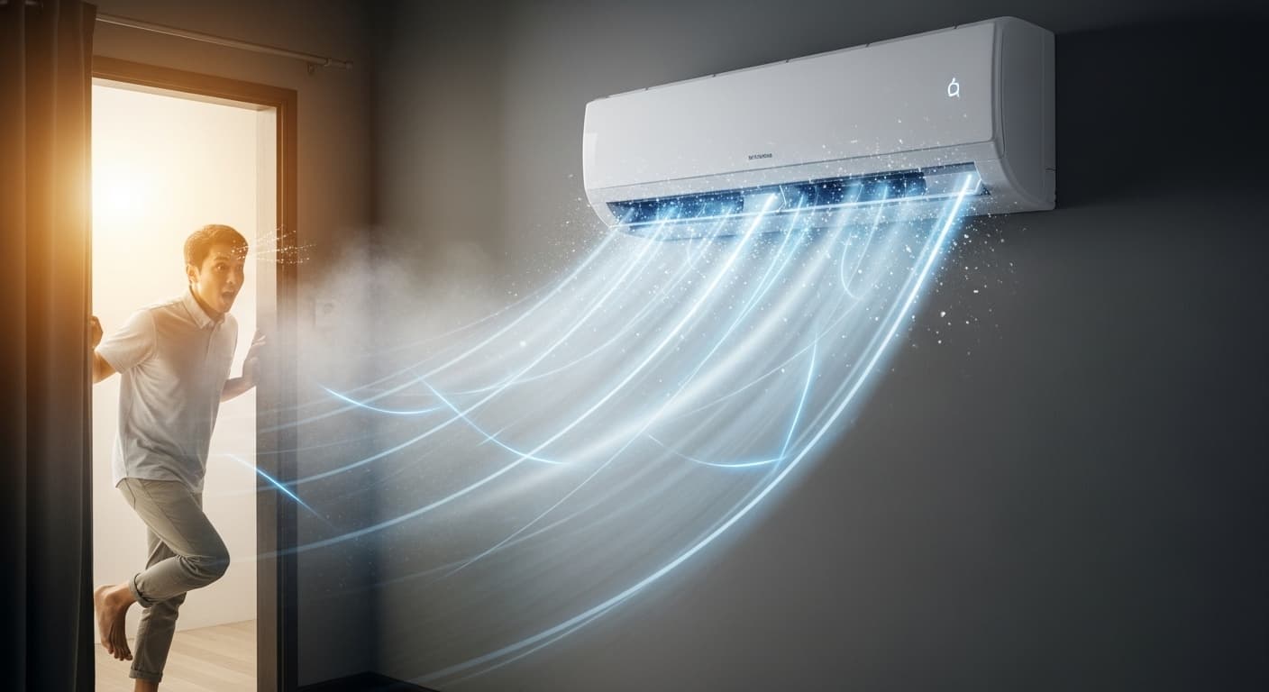 Gambar utama artikel: Hisense Super Cool Mode: Bilik Sejuk dalam 30 Saat — Bagaimana Ia Berfungsi?